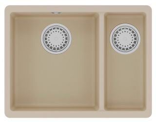 Кухонная мойка Lemark Sinara 550.2-U 9910080 бежевый